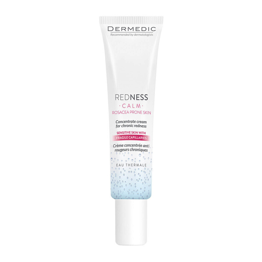 Set Dermedic Redness Calm, concentrated cream for chronic redness, 40 ml + Hydrain 3 Hialuro, micellar liquid H2O, 100 ml
