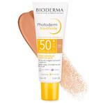 Set Bioderma Photoderm, fluido solare ultraleggero, scuro, SPF 50+, 40 ml + gel-crema lenitiva per l'abbronzatura, 100 ml