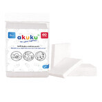 AKUKU, cosmetic pads for children, cotton, 60 pieces AKUKU, cosmetic pads for children, cotton, 60 pieces
