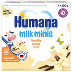 Humana Milk Minis Dessert, vanilla pudding, after 10 months, 4 x 100 g Humana Milk Minis Dessert, vanilla pudding, after 10 months, 4 x 100 g