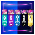 Always Platinum, maandverband met vleugels, maat 3, Dag & Nacht, 22 stuks Always Platinum, maandverband met vleugels, maat 3, Dag & Nacht, 22 stuks