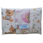 Weber flannel diapers, 70 x 80 cm, 100% cotton, colored, 3 pieces Weber flannel diapers, 70 x 80 cm, 100% cotton, colored, 3 pieces