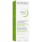 Bioderma Sebium Hydra, moisturizing cream for oily and acne-prone skin, 40 ml Bioderma Sebium Hydra, moisturizing cream for oily and acne-prone skin, 40 ml