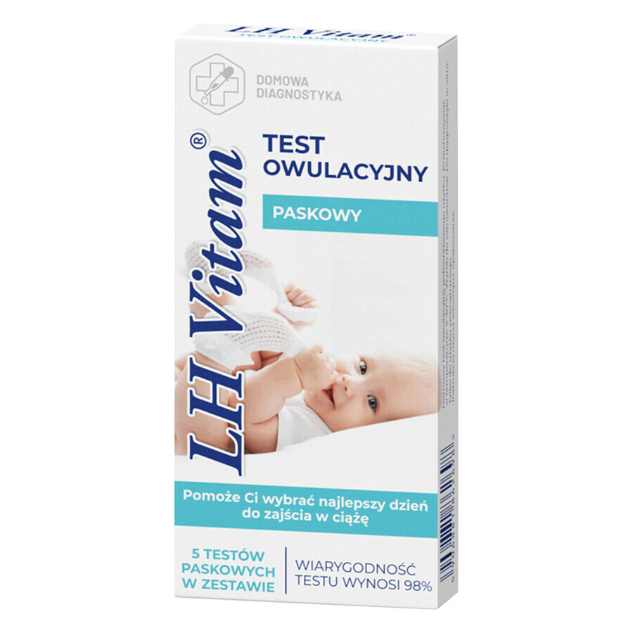 LH Vitam 1, Ovulation test, 5 pcs.