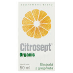 Citrosept Organic, grapefruit extract, drops, 50 ml Citrosept Organic, grapefruit extract, drops, 50 ml