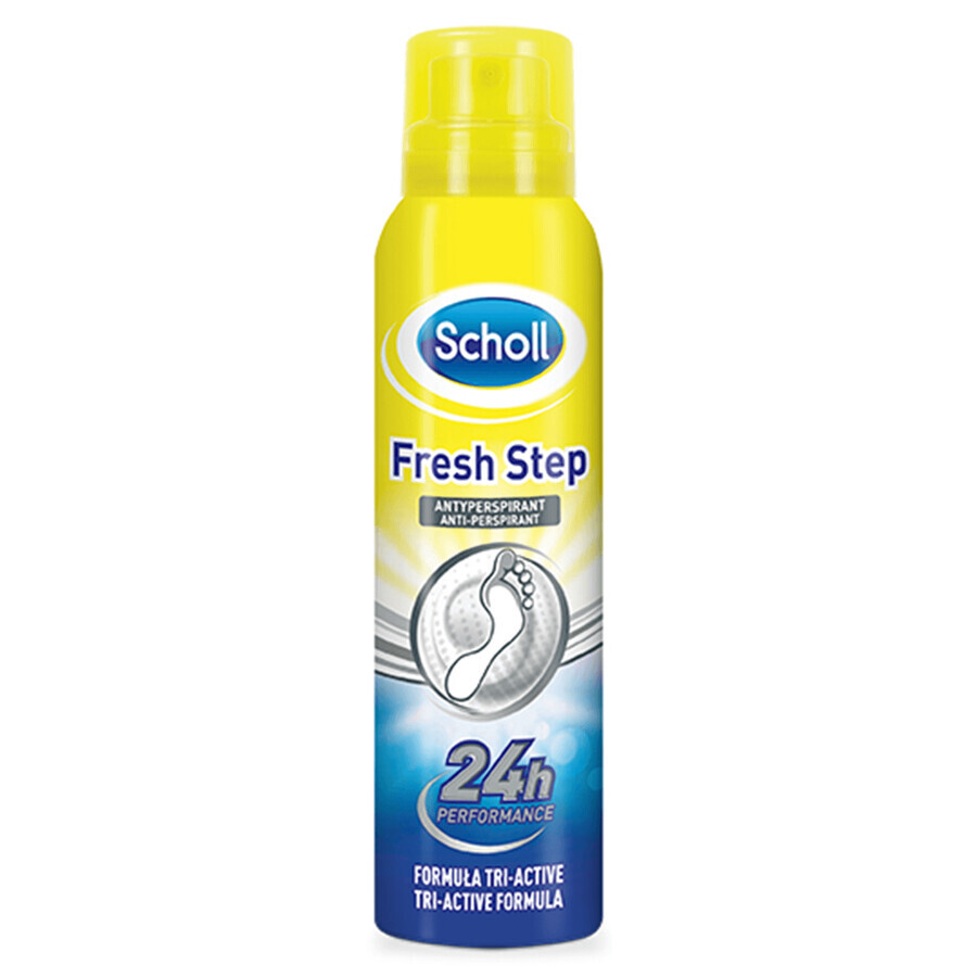 Scholl Fresh Step, antiperspirant for feet with odor neutralization, 150 ml