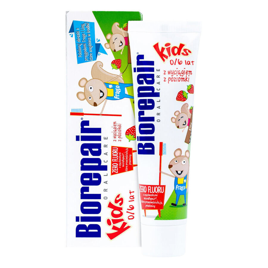 Biorepair Kids toothpaste for children 0-6 years, 50 ml
