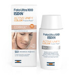 Isdin Active Unify Color Fusion Sun Protection Fluid for Face with SPF 50+, 50 ml Isdin Active Unify Color Fusion Sun Protection Fluid for Face with SPF 50+, 50 ml