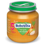 BoboVita Lunch, vegetables with turkey, after 5 months, 125 g BoboVita Lunch, vegetables with turkey, after 5 months, 125 g