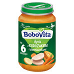 BoboVita Diner, pompoen met kip en aardappelen, na 6 maanden, 190 g BoboVita Diner, pompoen met kip en aardappelen, na 6 maanden, 190 g