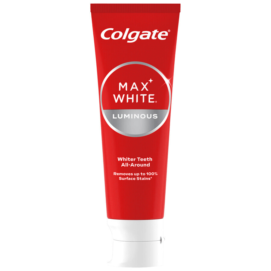 Colgate Max White Luminous Fluoride Toothpaste Bright Mint 75ml