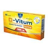 D-Vitum Forte 2000 IU, 60 capsules
