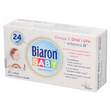 Biaron Baby 24m+, pentru copii de peste 2 ani, 30 de capsule detașabile prin răsucire