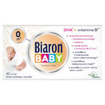 Bioaron Baby 0m+, for babies from birth, 30 twist-off capsules Bioaron Baby 0m+, for babies from birth, 30 twist-off capsules