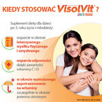 VisolVit Junior Orange, effervescent powder, orange flavor, 30 sachets VisolVit Junior Orange, effervescent powder, orange flavor, 30 sachets
