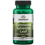 Swanson Gymnema Sylvestre Leaf, gourmand leaf, 100 capsules Swanson Gymnema Sylvestre Leaf, gourmand leaf, 100 capsules