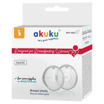 AKUKU, nursing cups, 2 pieces AKUKU, nursing cups, 2 pieces