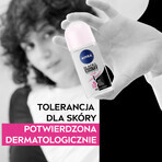 Nivea, antitranspirantroller, Invisible Black & White, Helder, 50 ml Nivea, antitranspirantroller, Invisible Black & White, Helder, 50 ml