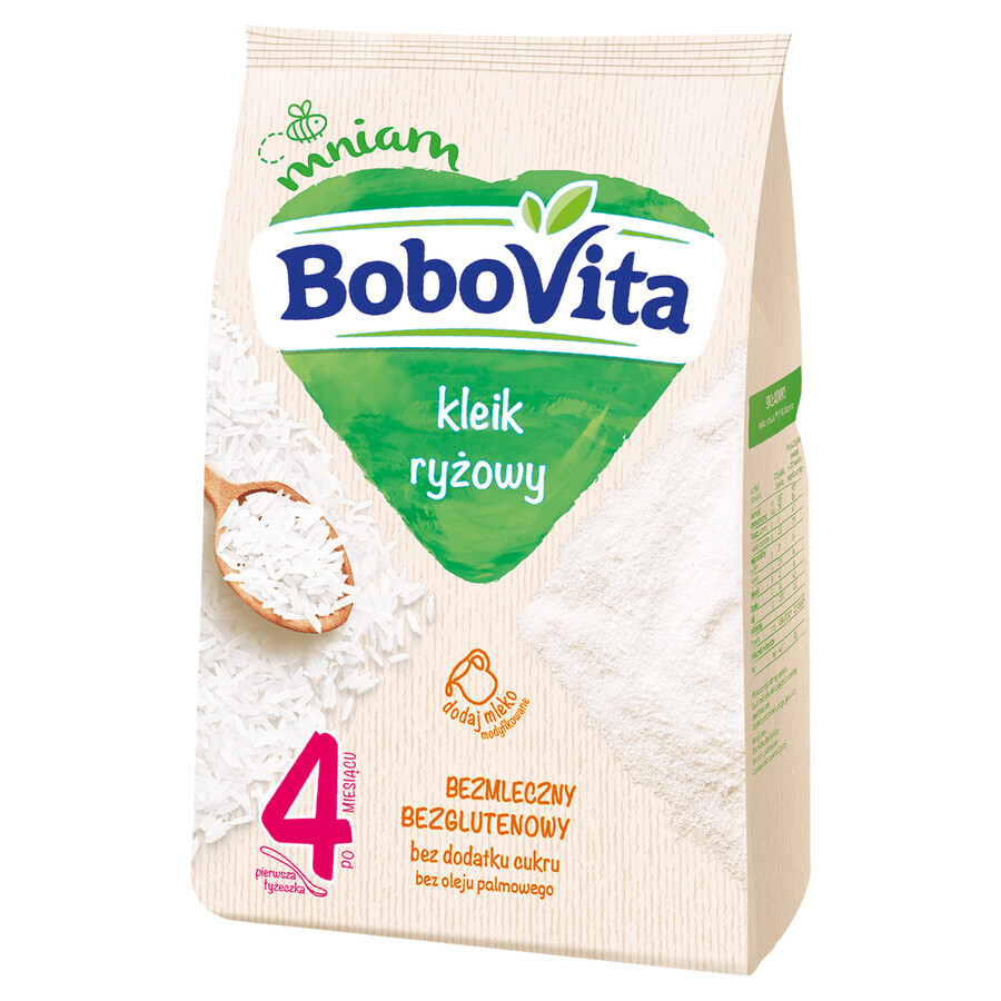 BoboVita Rice porridge, milk-free, gluten-free, no added sugar, after 4 months, 160 g