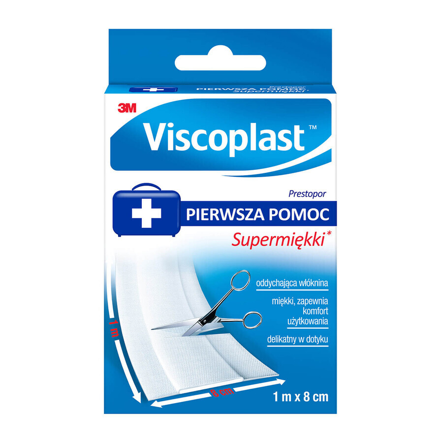 Acquista Gesso Viscoplast Prestopor, bianco, da taglio, 1 m x 8 cm, 1 pezzo Gesso Viscoplast Prestopor, bianco, da taglio, 1 m x 8 cm, 1 pezzo