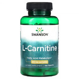 Swanson L-Carnitine, L-Carnitine 500 mg, 100 tablets