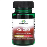 Swanson CoQ10, coenzyme Q10 100 mg, 100 capsules