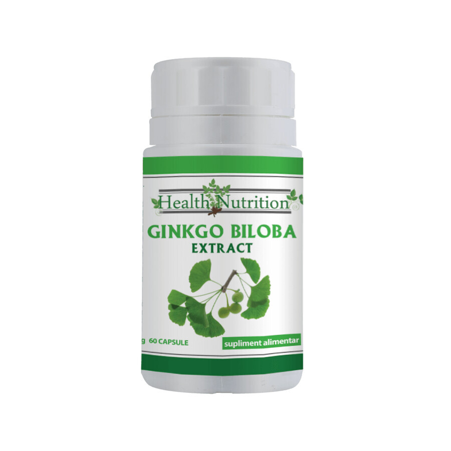 Ginko Biloba Extract, 60 tablets, Health Nutrition