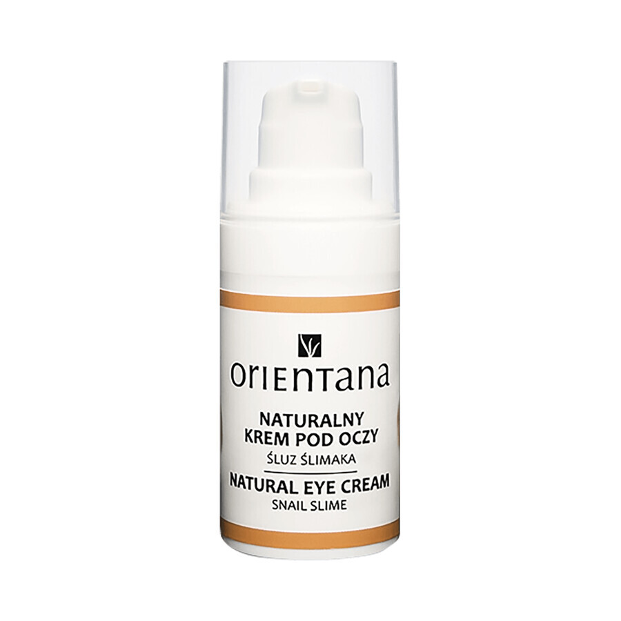 Orientana natural eye cream with snail mucus, 15 ml