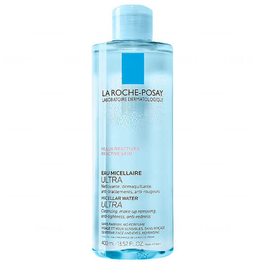 Buy La Roche-Posay Ultra, Micellar lotion, very sensitive and reactive skin of the face and eyes, 400ml La Roche-Posay Ultra, Micellar lotion, very sensitive and reactive skin of the face and eyes, 400ml