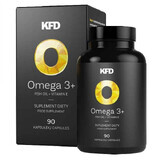 KFD Omega 3+, 90 capsules