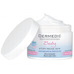 Dermedic Linum Emolient Baby, intensive lubricating butter for face and body from the first day of life, dry, very dry and atopic skin, 225 g Dermedic Linum Emolient Baby, intensive lubricating butter for face and body from the first day of life, dry, very dry and atopic skin, 225 g