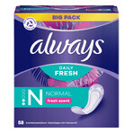 Always Dailies Fresh Protect, sanitary pads, Normal, 58 pcs Always Dailies Fresh Protect, sanitary pads, Normal, 58 pcs