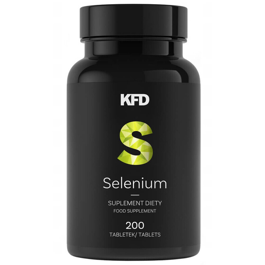 KFD Selenium, selenium 200 µg, 200 tablets