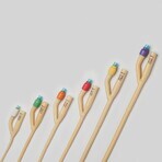 Foley urethral catheter, 2-way with rubber liner, silicone latex, CH 16, 1 pc Foley urethral catheter, 2-way with rubber liner, silicone latex, CH 16, 1 pc