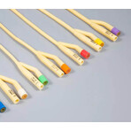 Foley urethral catheter, 2-way with rubber liner, silicone latex, CH 16, 1 pc Foley urethral catheter, 2-way with rubber liner, silicone latex, CH 16, 1 pc