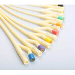 Foley urethral catheter, 2-way with rubber liner, silicone latex, CH 16, 1 pc Foley urethral catheter, 2-way with rubber liner, silicone latex, CH 16, 1 pc