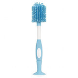 Dr Brown's, bottle cleaning brush with silicone bristles, blue, 1 pc