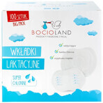 Bocioland, breast pads, super absorbent, 100 pieces Bocioland, breast pads, super absorbent, 100 pieces