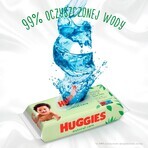 Huggies Natural Care, salviette umidificate, 3 x 56 pezzi Huggies Natural Care, salviette umidificate, 3 x 56 pezzi