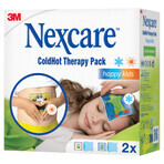 Nexcare ColdHot Happy Kids, hot-cold gel pack, 11 cm x 12 cm, 2 pieces Nexcare ColdHot Happy Kids, hot-cold gel pack, 11 cm x 12 cm, 2 pieces
