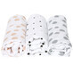 Motherhood Muslin Diapers 70cm x 80cm Pink Dots 3pc