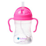 B.Box, bottle with straw, pink pomegranate, from 6 months, 240 ml B.Box, bottle with straw, pink pomegranate, from 6 months, 240 ml