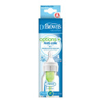 Dr Brown's Standard Anti-Colic Bottle Options + Narrow Neck 0m+ Teat 120ml Dr Brown's Standard Anti-Colic Bottle Options + Narrow Neck 0m+ Teat 120ml
