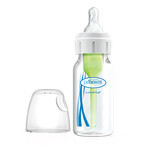 Dr Brown's Standard Anti-Colic Bottle Options + Narrow Neck 0m+ Teat 120ml Dr Brown's Standard Anti-Colic Bottle Options + Narrow Neck 0m+ Teat 120ml
