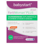 Babystart FertilWoman Plus, 120 tabletten Babystart FertilWoman Plus, 120 tabletten