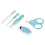 Ackuku Apple nageletui, blauw, A0043 Ackuku Apple nageletui, blauw, A0043