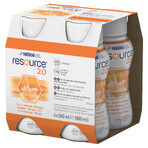 Resource 2.0, nutritional preparation, pineapple-mango flavor, 4 x 200 ml Resource 2.0, nutritional preparation, pineapple-mango flavor, 4 x 200 ml