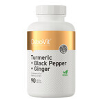 OstroVit Turmeric + black pepper + ginger, 90 tablets OstroVit Turmeric + black pepper + ginger, 90 tablets