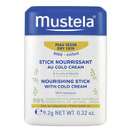 Mustela Bebe Enfant, protective stick with Cold Cream, from birth, 9.2 g Mustela Bebe Enfant, protective stick with Cold Cream, from birth, 9.2 g