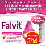 Falvit, 60 tablets + 10 free tablets Falvit, 60 tablets + 10 free tablets